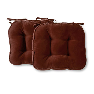 Reversible Microfiber Dining Chair Pad