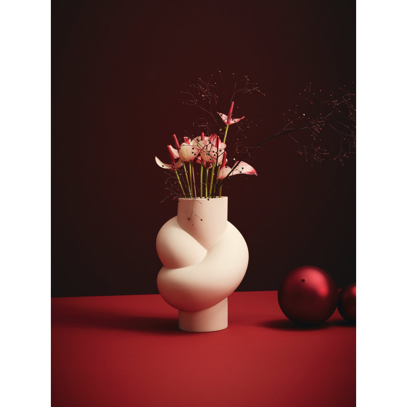 Node Porcelain China Table Vase, Cameo