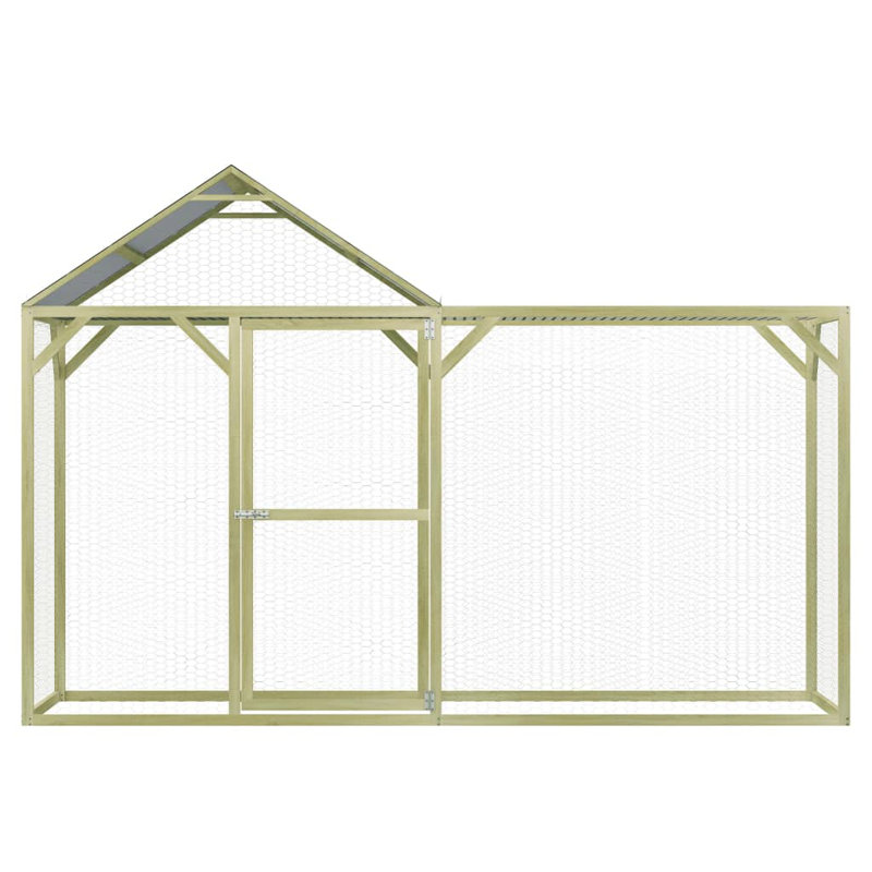 Harworth Chicken Run, 200cm H x 300cm W x 150cm D
