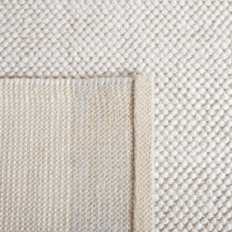 Natura Flat Weave Wool Rug, Rectangle 5' x 8'