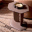 Side Table Maurizio Faux Leather-278167296