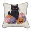 Hocus Pocus Cat Throw Pillow