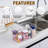 Clear Plastic Storage Bins And Organizers For Kitchen, Pantry, Fridge, Cabinet, Bathroom, And Home Organization - Heavy-Duty & Stackable
