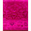 Overdyed Hand-Knotted Wool Modern-Contemporary Pink Area Rug 9' 2" x 12' 3"