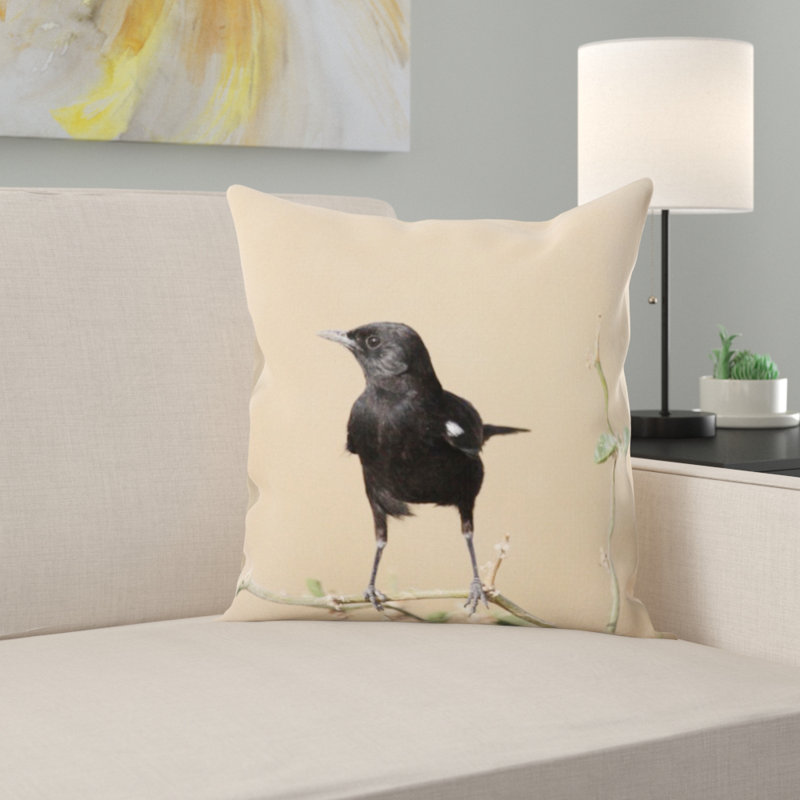 Coussin oiseau