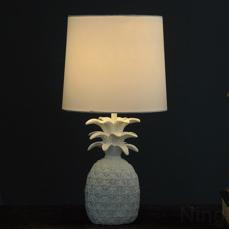 Lampe de table 17 po Heaea, White