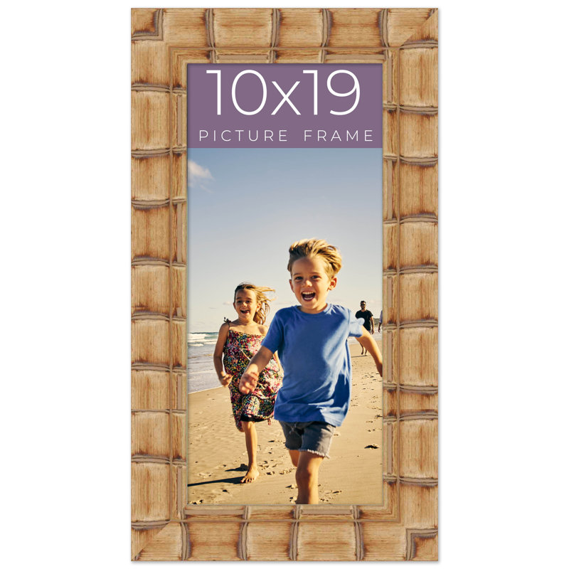 Cadre photo en bois massif Arianah, L 10 po x H 19 po