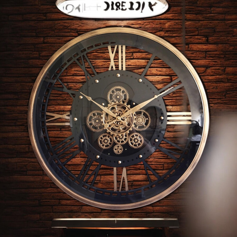 Edmunda Metal Wall Clock
