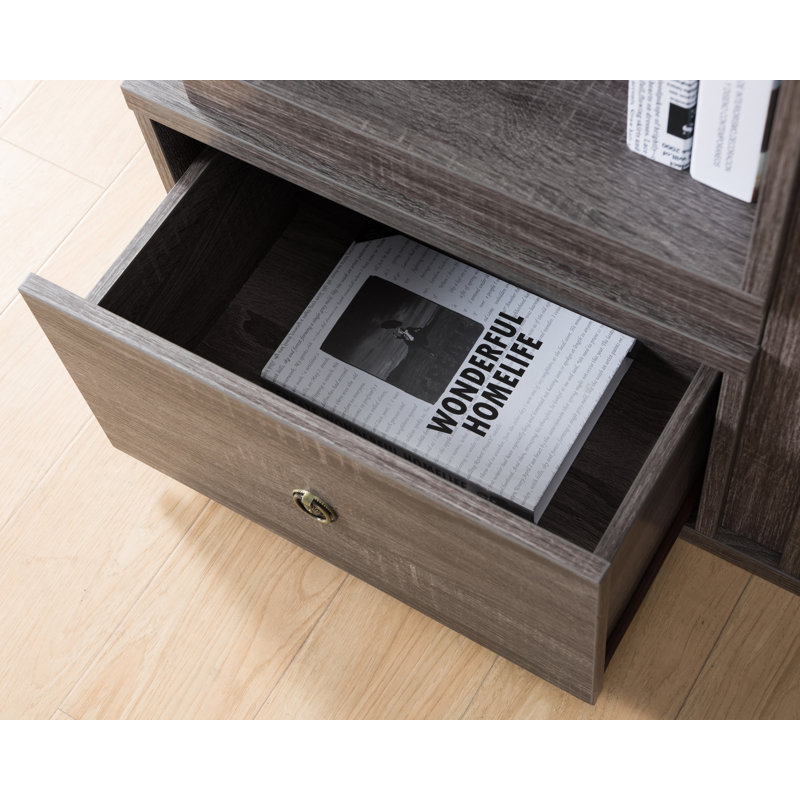 Shoaf Geometric Storage Bookcase