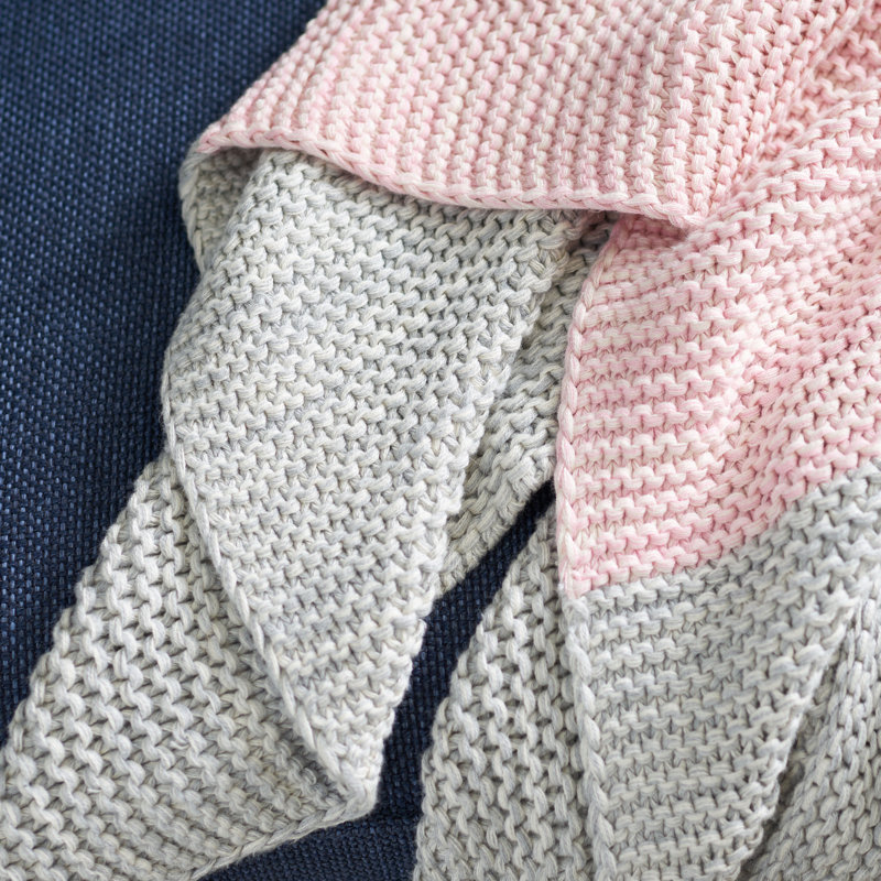Knitted Throw Blanket
