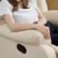 Fauteuil inclinable manuel en similicuir Hayesville-1835020131