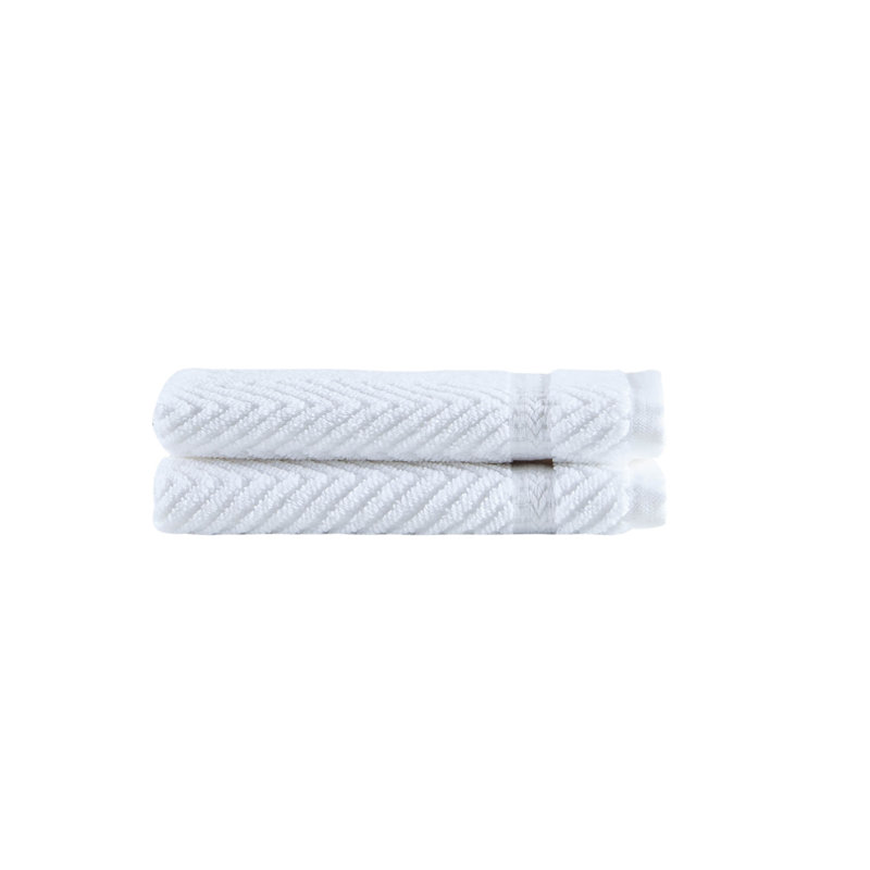 Vandewa Plush Washcloth, White
