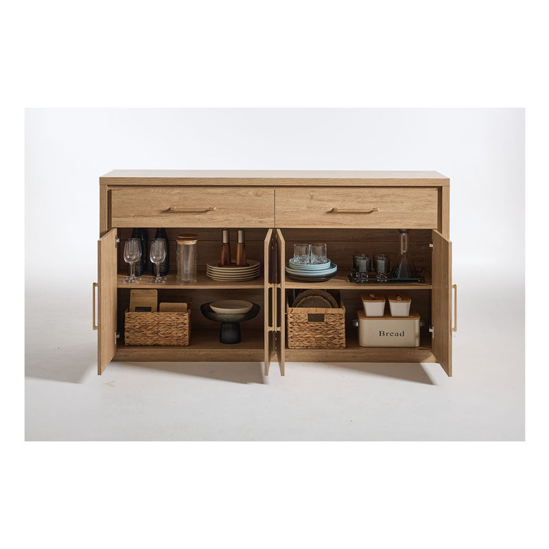 167.6cm Sideboard, Sand Oak