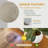 Kute Nest Indoor/Outdoor Fiberstone Globo Ball Planter - Ethereal Mood 16"D (Opening 10.7")-114366452-114366449