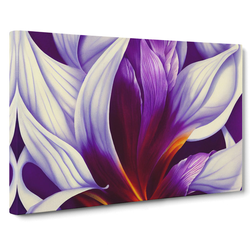 Otherworldly Flower Vol.3 - Wrapped Canvas, 40cm H x 60cm W x 3cm D