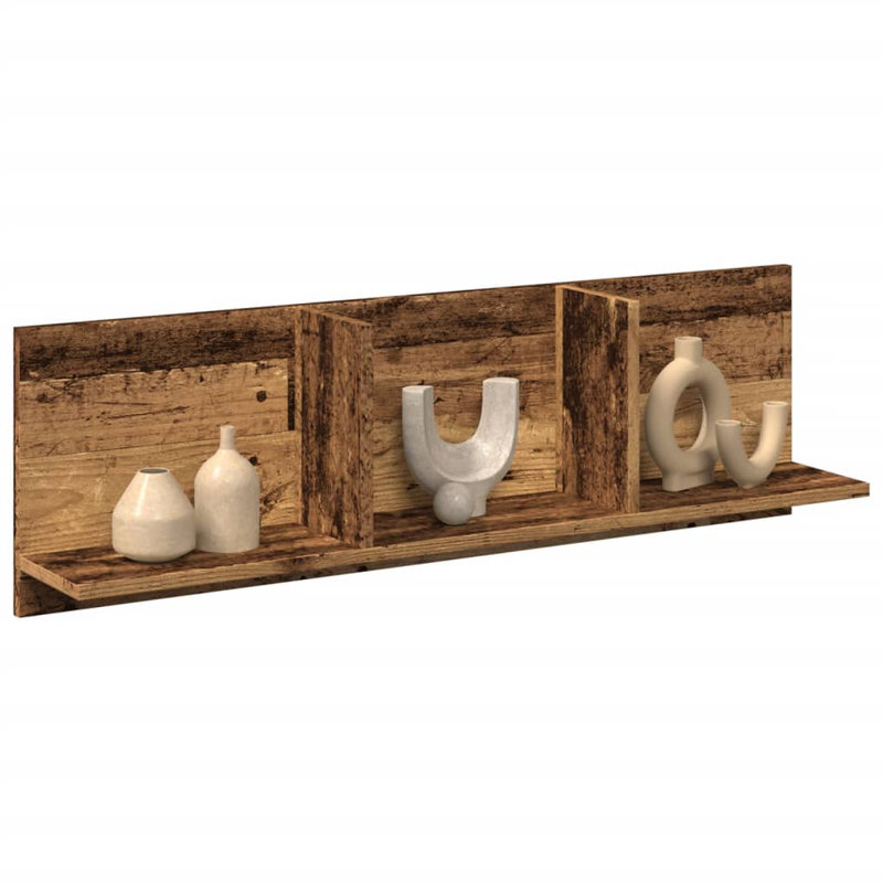 Riese Bracket Shelf, Old Wood