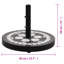 Aldeburgh 14.05 kg Cast Iron Umbrella Base