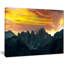 Whitney Mountains Under Cloudy Sky - Reproduction de photo sur toile tendue-25565332
