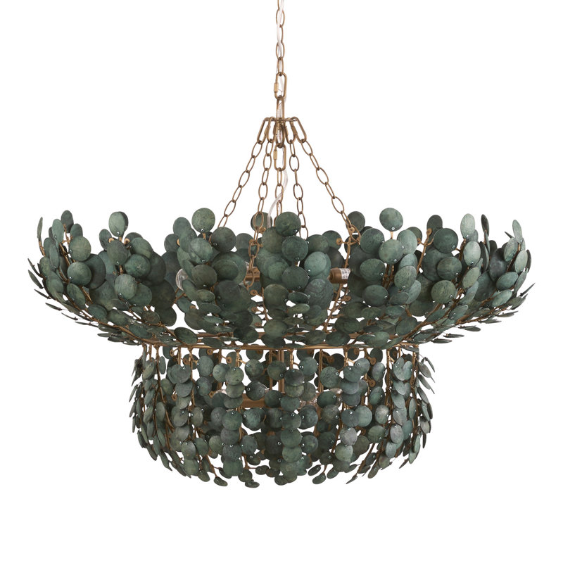 Bilal 8 - Light Iron Chandelier