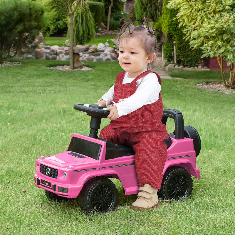 Gwin Isabelle & Max Push/Pull Ride On, Pink