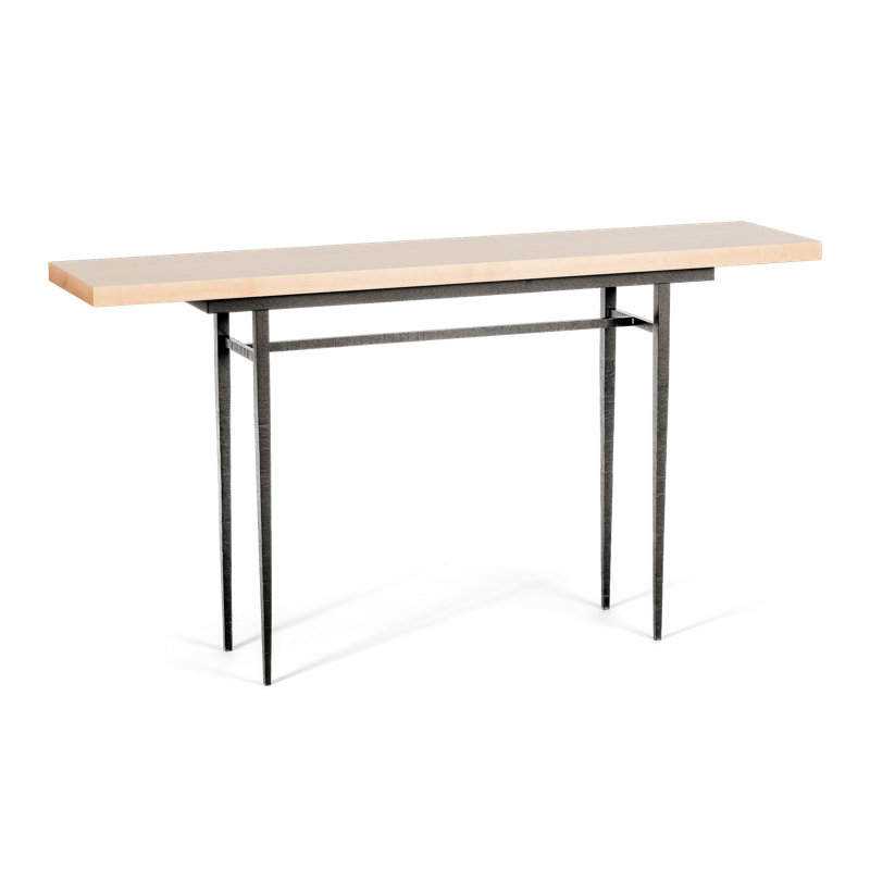 Wick Console Table, Natural Iron, 32.1" H x 60" W x 14" D, Natural
