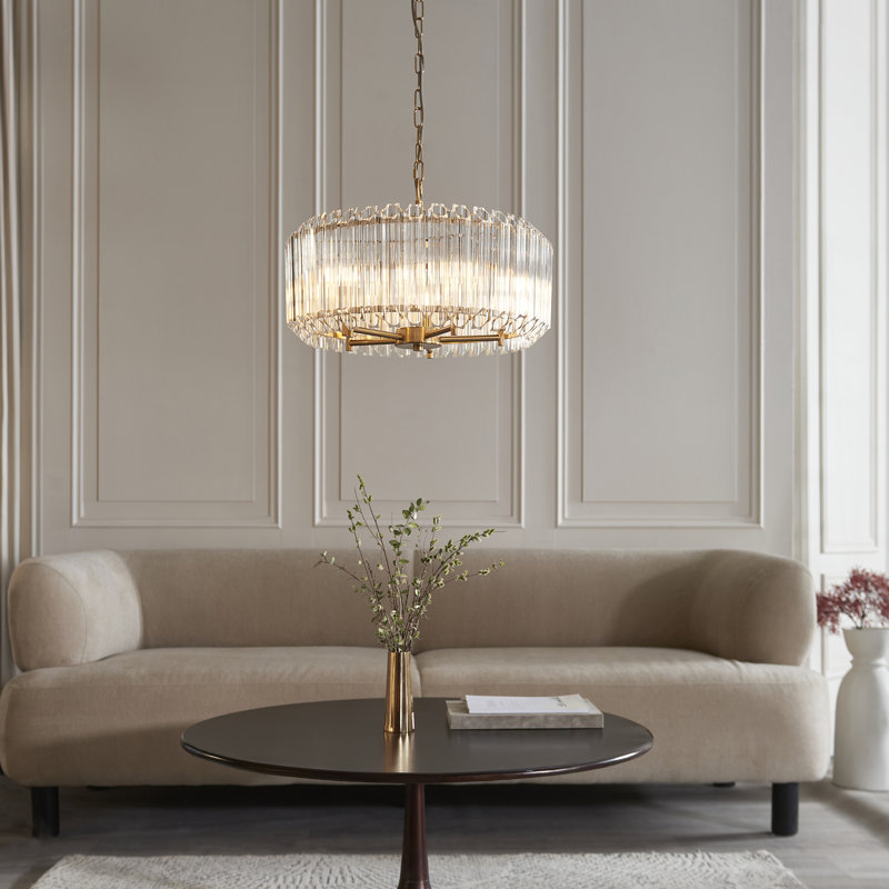 Valentin 3-Light Chandelier, 186cm H x 52cm W x 52cm D, 5 Lights