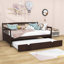 Lit de jour en bois avec lit gigogne Pearces-98209108-98209109