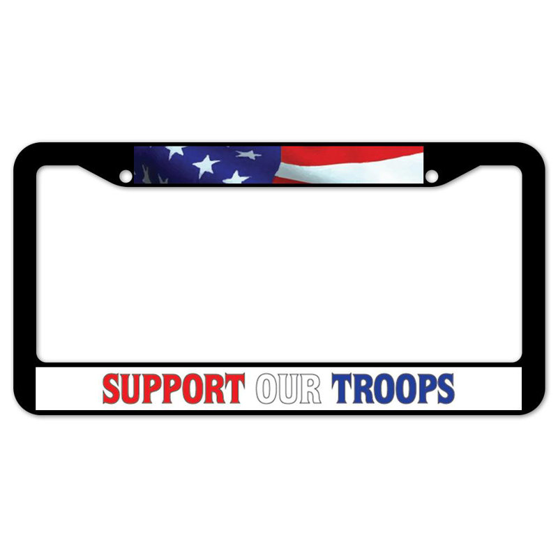 Support Our Troops Plate Frame