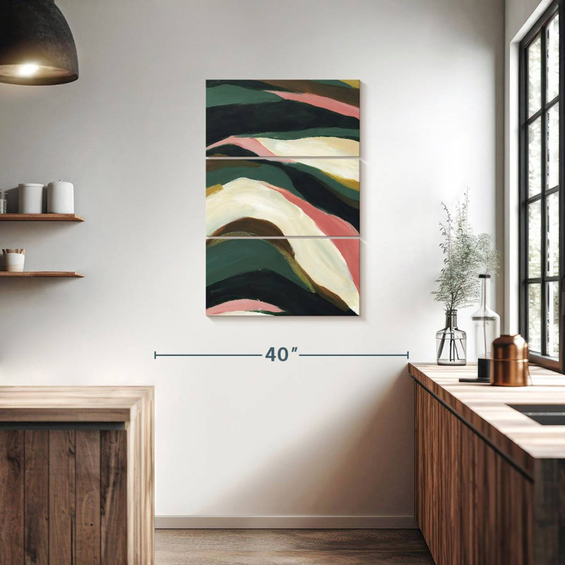 Avery Tropical Flow Abstracts Pattern I, 38" H x 24" W