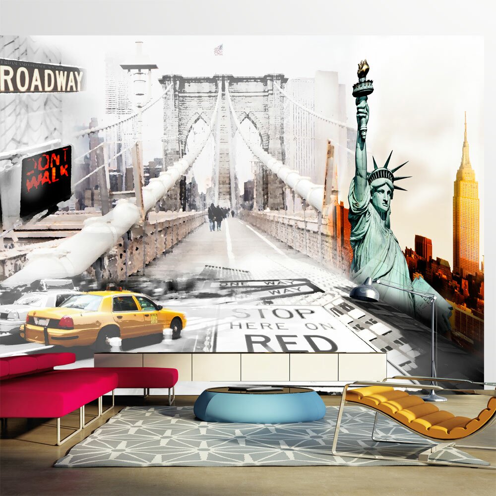 Tapete Streets of New York 2,45 m x 350 cm