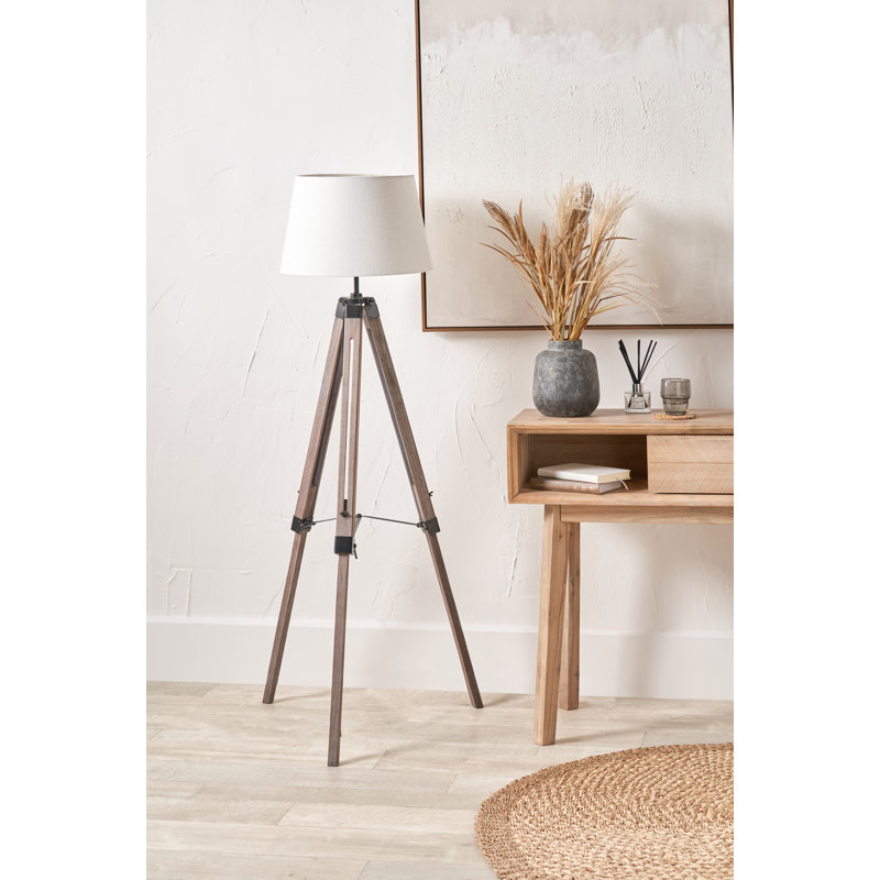 Lys Linen Empire Lamp Shade ( Uno ), White, 26cm H x 40cm W x 40cm D
