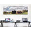 Vieille grange sous un ciel nuageux, Palouse, Washington State par Panoramic Images - Impression sur toile tendue sur châssis-19964833-73649958
