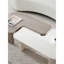 Table basse modulaire moderne 2 pièces, - tables combinables, côté kaki + blanc pour le salon, peinture multicouche avec pieds incurvés pour plus de stabilité et de sécurité, design et sécurité, assemblage unique en forme de L.