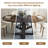 Extendable Dining Table & Chairs Set, Modern Kitchen Table With Seating-323801851-323801733-323801729