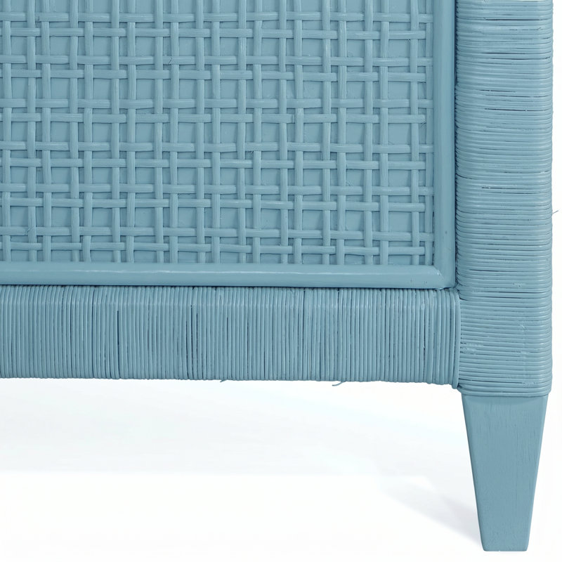 Monterey Woven Bed, Queen, Pacific