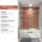 56-60 In. W X 58 In. H Mod Semi-Frameless Sliding Bathtub Door In With 5/16 In. (8Mm) Clear Glass-117492635