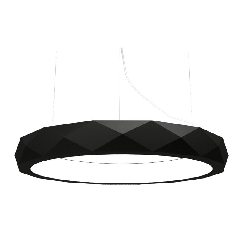 1 - Light LED Pendant, 2.36" H x 39.37" W x 39.37" D, Organic Cappuccino