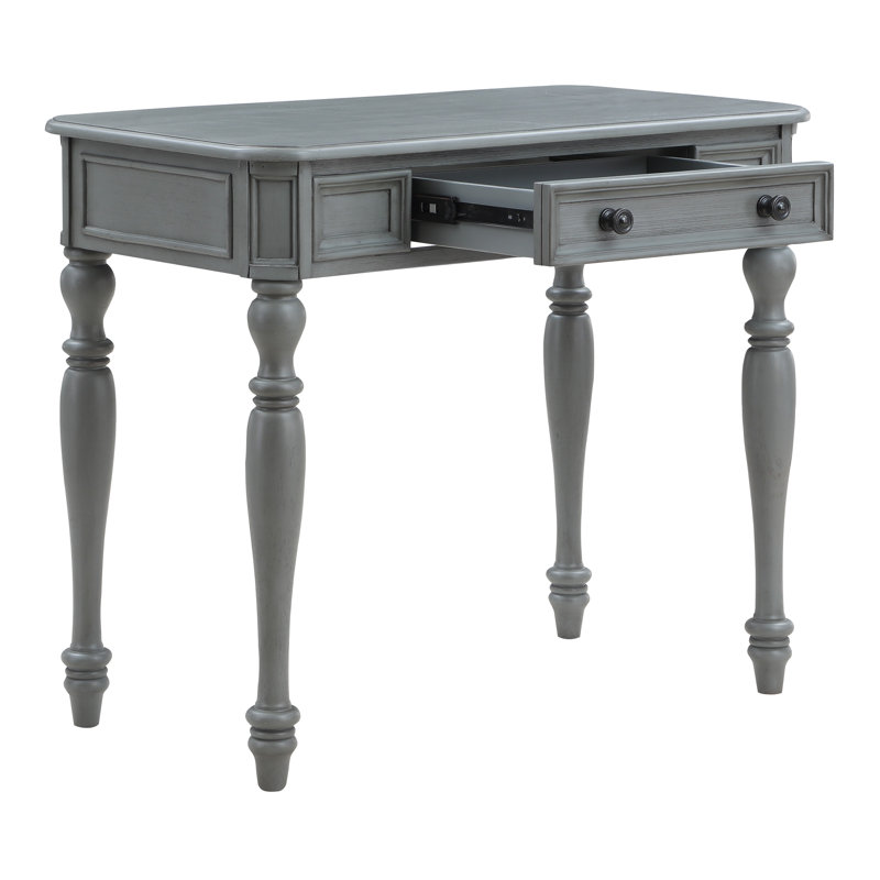 Bureau d'écriture rectangulaire l 36 po Burstyn, Gris plantation
