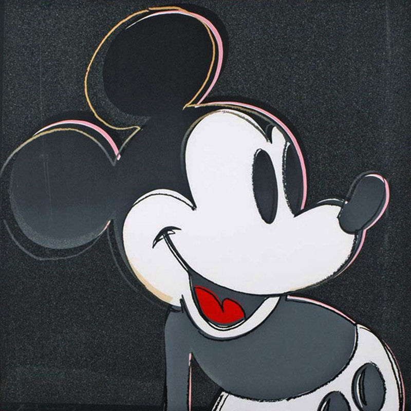 L'art de Mickey Mouse, H 15 po x l 15 po