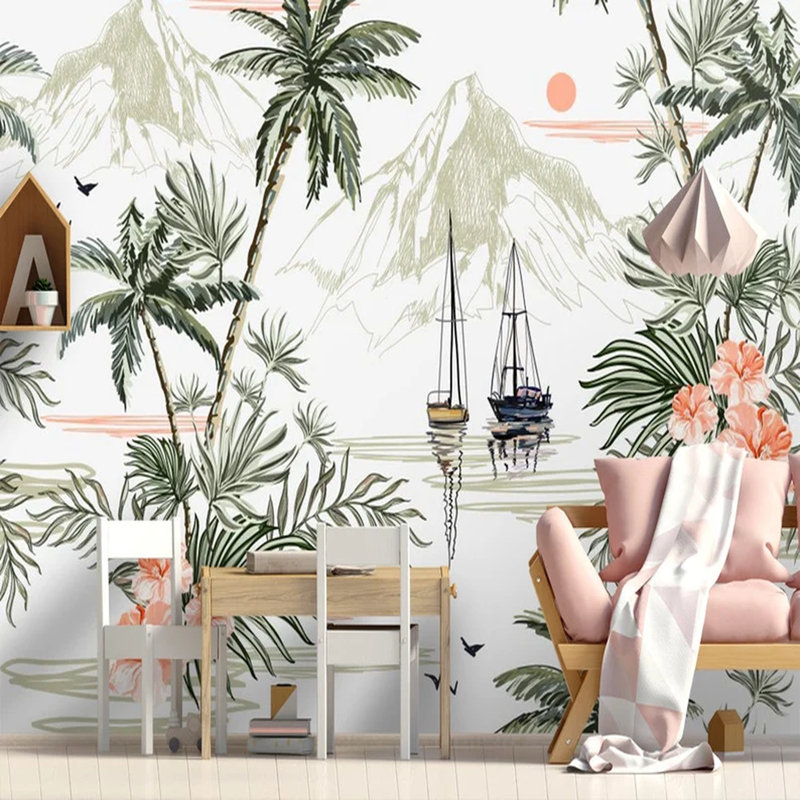 Tropical Serenity Voyage, 160" L x 108" W