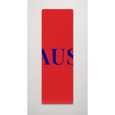 Drapeau du monde de l'Australie Monogramme Diamant de luxe — Blanc Rouge Bleu — Grande toile murale