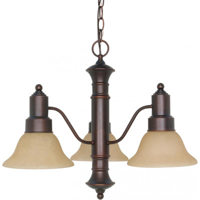 Mayhugh 3 - Light Dimmable Empire Chandelier