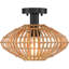 Plafonnier cylindrique semi-encastré en cage 13 po Yingst