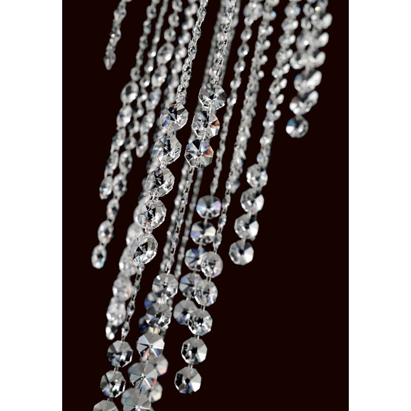Chantant 10 - Light Crystal Chandelier, Heritage Handcut