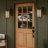 Keeva Bronze 11.81'' H Frosted Glass Outdoor Wall Lantern