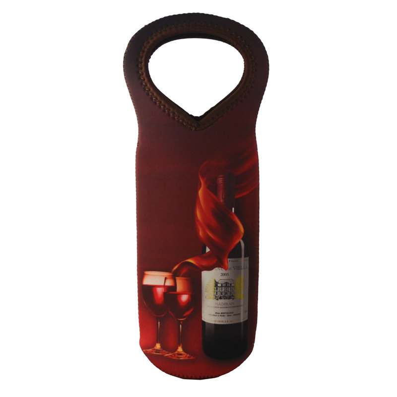 Support pour porte-bouteilles de vin isolant housse en néoprène