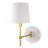 Mia Steel Armed Sconce