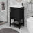 20 Inches Bathroom Vanity With Storage Rack, Open Shelf