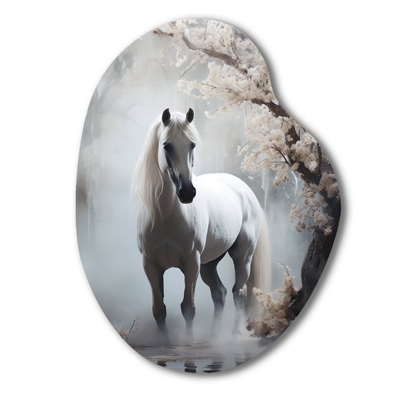 Drayven - Décoration murale irrégulière en forme de poire en métal, H 30 po x l 22 po