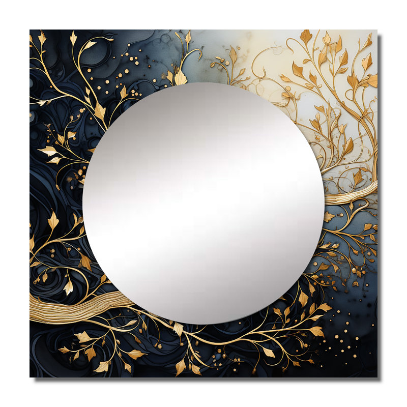 Miroir mural Larhonda, 23 po x 23 po